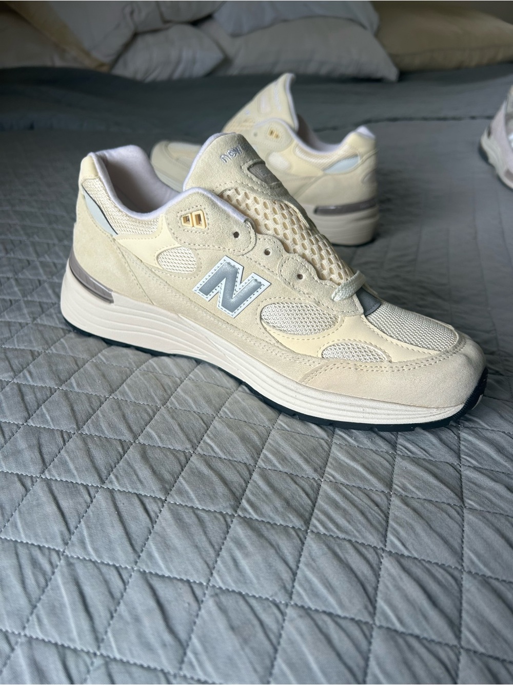 New Balance Calcium Cashew 992 10D - Picture 5 of 8